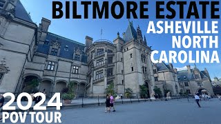 Biltmore Estate POV Tour Asheville North Carolina September 2024 in 4K