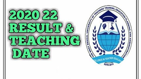 B.ED 2020-22 2ND RESULT DATE