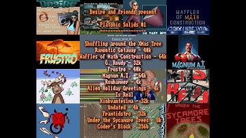 "Platonic Solids #1" by Desire and friends (HD, 50 Hz) | Amiga OCS Pack Disk