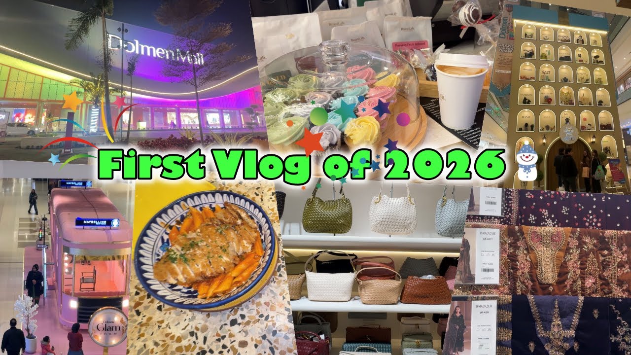 New Year Vibes 🎉 | Dolmen Mall Visit & Mini Review | First Vlog of 2026 ✨
