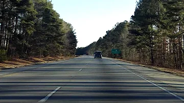 Interstate 95 - North Carolina (Exits 168 to 173) northbound