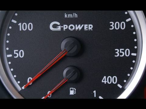 G-Power Hurricane RR BMW M5 296 km/h (185 mph) GPS-verified run