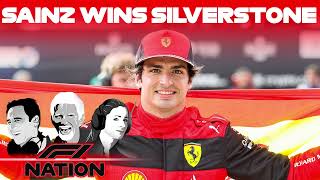 Carlos Sainz Celebrates His Maiden Win! | F1 Nation British Grand Prix Review | F1 Podcast