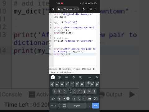 Python prutor quiz Assignment 4