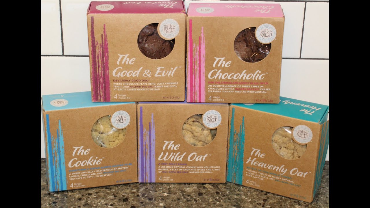 Salt of the Earth Bakery Cookies The Good & Evil, The Chocoholic, The