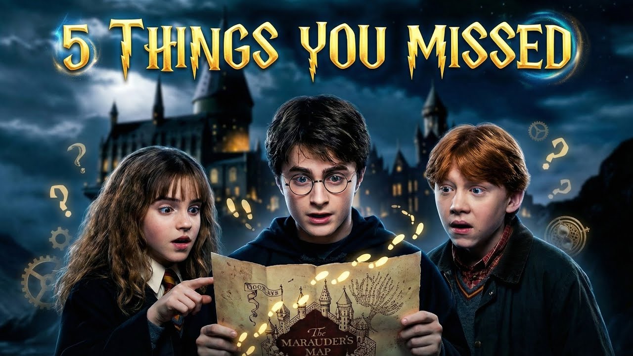5 THINGS YOU MISSED IN PRISONER OF AZKABAN AND LAST ONE WILL SHOCK YOU.