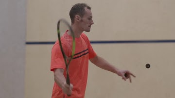 NEW Dunlop Sonic Core Squash Challenges. Challenge 1: Service Boxes with Gregory Gaultier