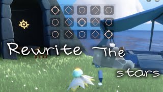 Rewrite the stars- sky cover. Sky children of the light