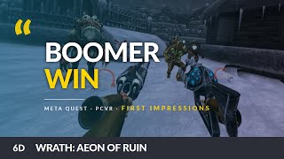WRATH: Aeon of Ruin VR Impressions | Retro FPS Resurrection
