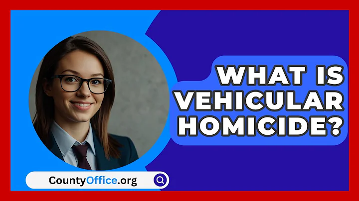 What Is Vehicular Homicide? - CountyOffice.org