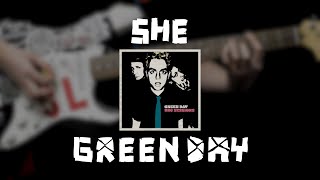 Green Day - She - BBC Live Session (Guitar Cover)