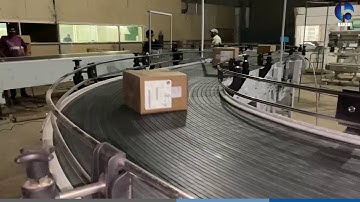 90 Degree Modular Conveyor @100Mtr/Min by Bakshi Mark