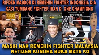RIFDEN MASDOR DI REMEHIN FIGHTER KELAS TERI KONOHA DIA BUNGKAM DENGAN TUMBANGKAN FIGTER IRAN