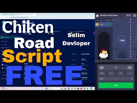 “FREE Chicken Road Script 2026 — Download Full Source Code | Make Your Own Game /selim devloper
