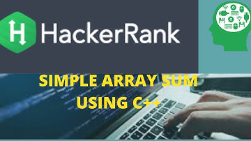 Simple Array Sum solution explained in C++ using vector