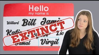 You May Never Hear These Names Again | Extinct Baby Names of 2025