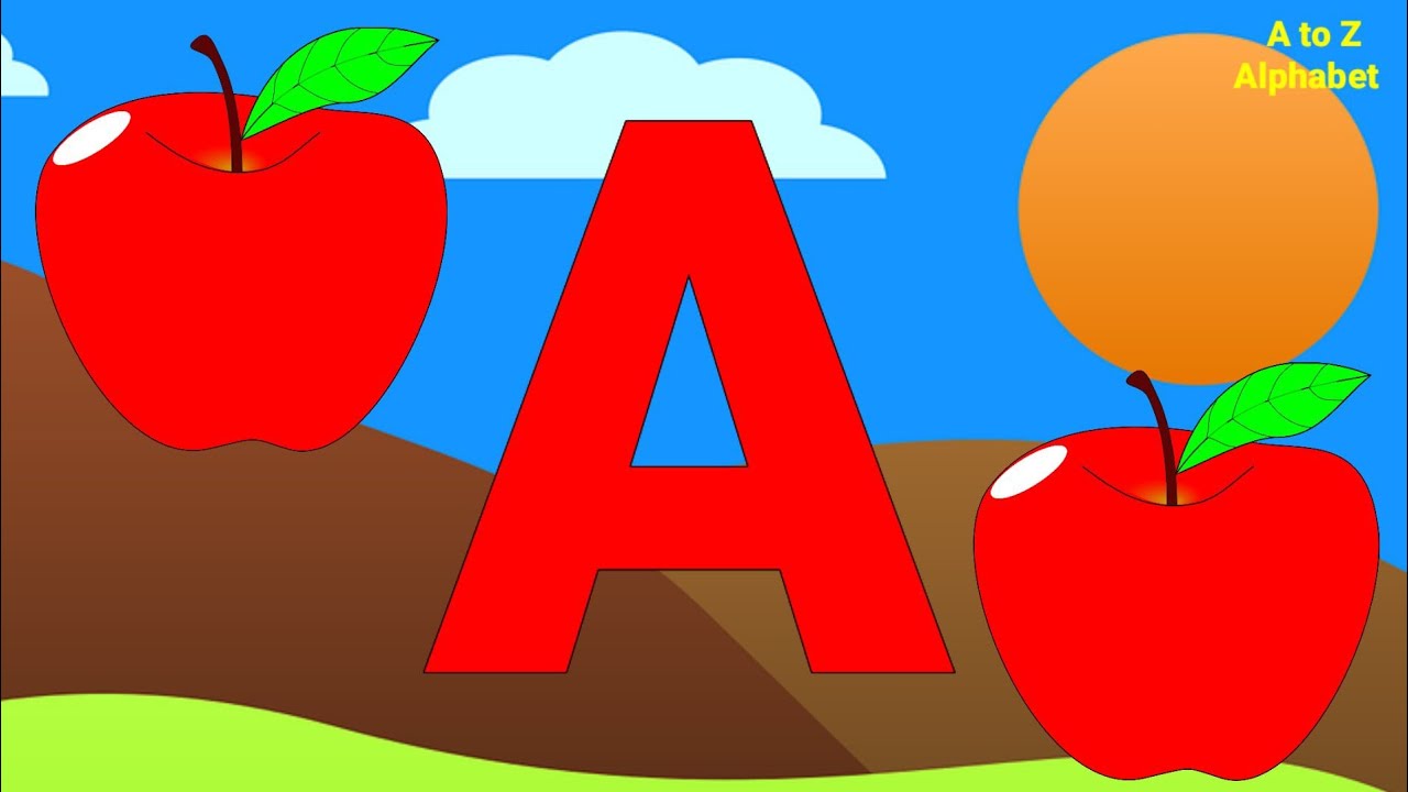 A for apple b for ball | abcd | phonics song | abc alphabet | kids ...