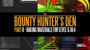 Blender to Unreal Engine 4 for VR - Part 8: Baking Materials for Eevee & Unreal Engine 4