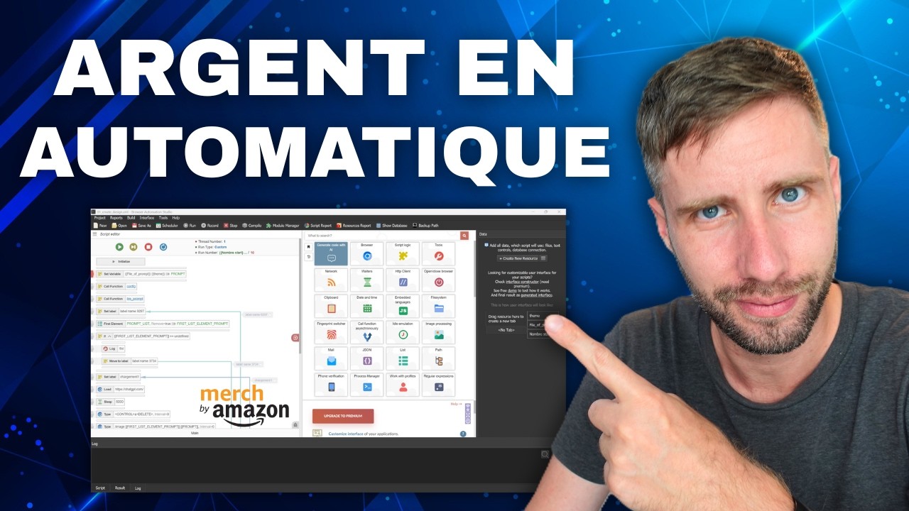 J’ai automatisé mon business Amazon Merch… pour 2 centimes par design 😱
