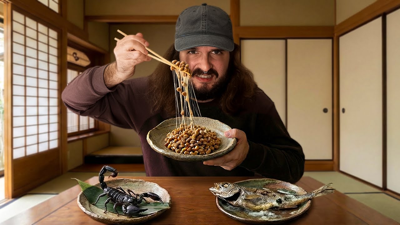 Probando Comida Rara en Japón