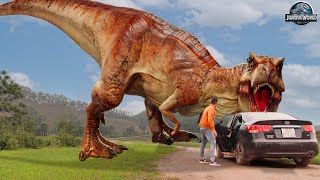 The BEST Dinosaur T-rex Chase | Jurassic Park Fan-Made Film | T-rex Attack | Dinosaur | Ms.Sandy
