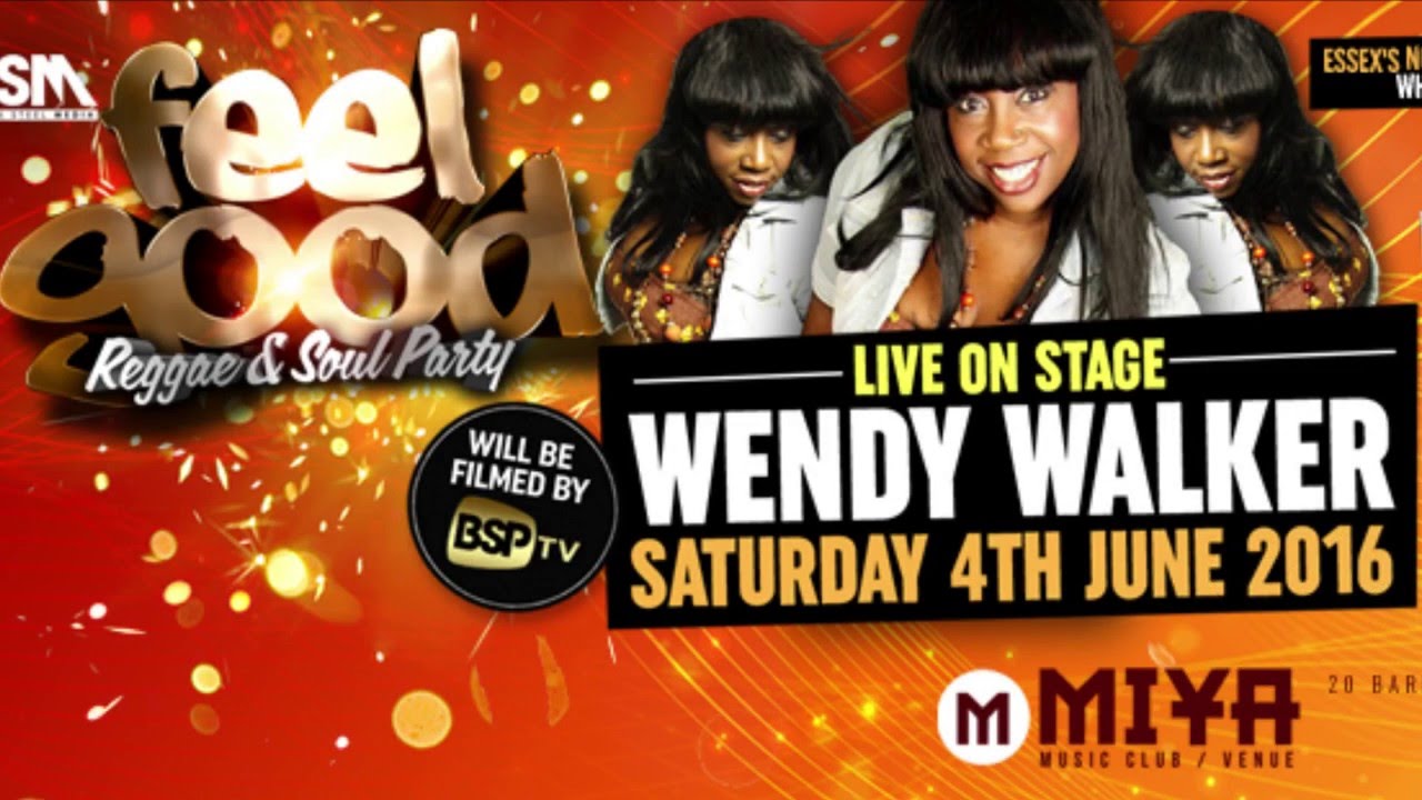 Feel Good Reggae & Soul Party 4th June 2016 @ Miya Night Club, Chelmsford Essex