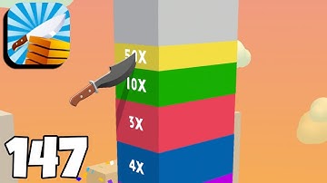 Slice It All New Update - All Levels 147 Gameplay