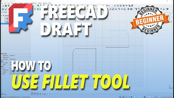 FreeCAD Draft Fillet & Chaffer Tool