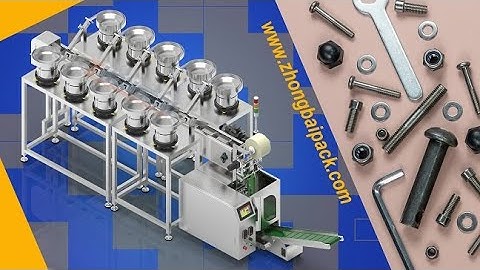 Automatic Bolts/Nuts/Washers/Screws Packing Machine