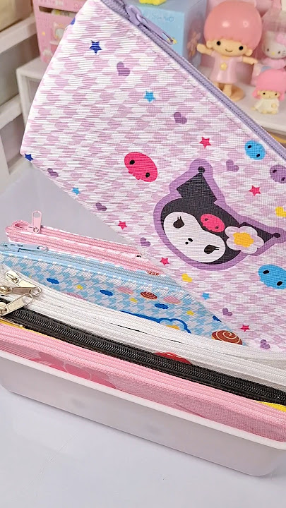 Kuromi yang imut! 🫶🥹 | Satu Orderan Paket Kuromi^^ 💜 #kuromi #sanrio #packingorders #shorts