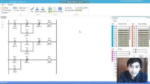 Rangkaian Pengendali 2 Motor dan 1 Output Secara Bergantian #OUTSEAL STUDIO