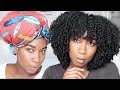 How I PINEAPPLE My Type 4 Curls - Preserve Wash and Go Overnight | Natural Hair