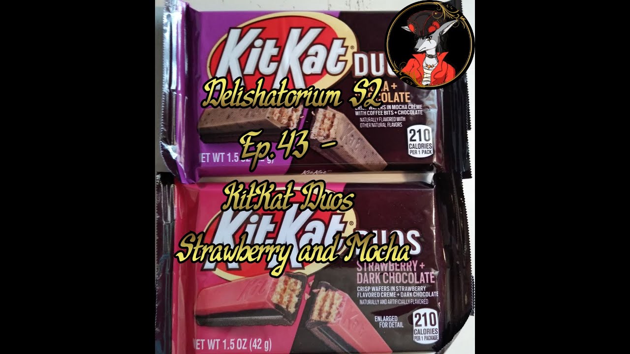 Delishatorium S2 Ep.43 - KitKat Duos Strawberry and Mocha