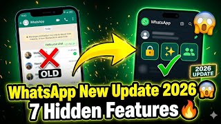 Celebrity WhatsApp New Update 2026 😱 | 7 Hidden Features You Must Try 🔥 Wealth