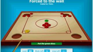 Disc Pool School Level 63 - Forced to the wall