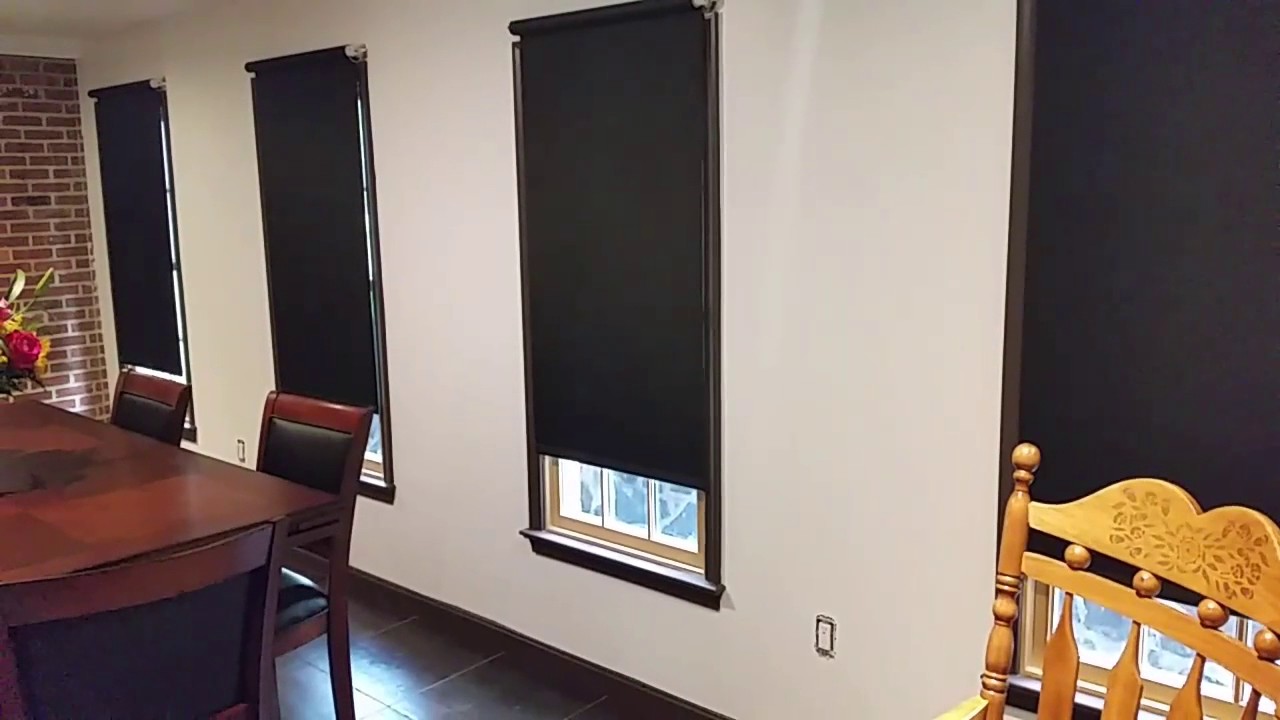 Automatic window blinds YouTube