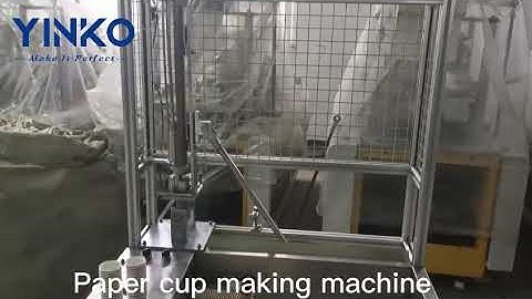 High Capacity Disposable Paper Cup Making Machine Working Perfectly