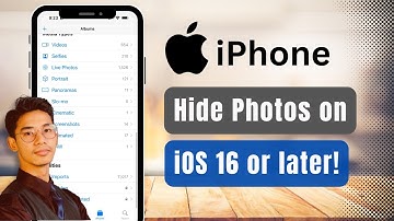 How to Hide Photos on iPhone iOS 16 !