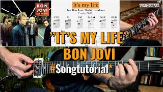 Gitarre Songtutorial: &quot;It&#39;s my life&quot; Bon Jovi / Richie Sambora - Easy Rocksongs