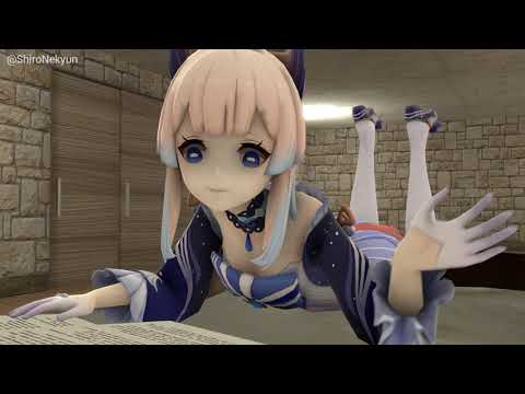 Kokomi's slave | Girl fart animation