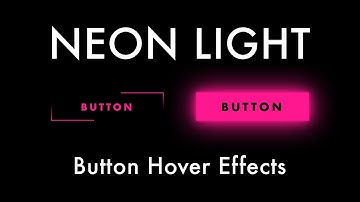 Create a neon button with a reflection using HTML & CSS  🔥✔️