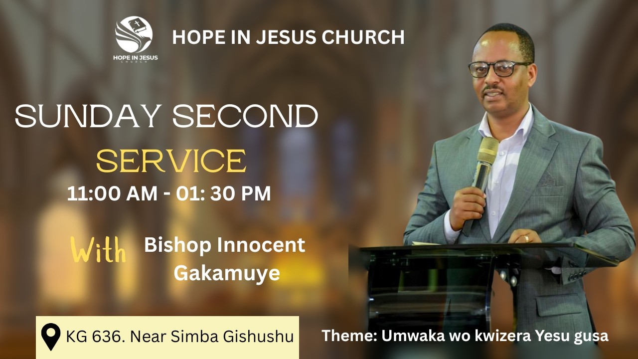 SUNDAY SECOND SERVICE WITH BISHOP INNOCENT.G // HOPE IN JESUS CHURCH // 01.03.2026