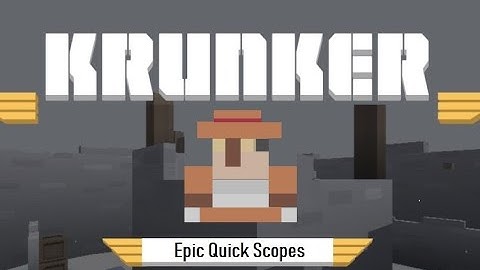 Headshots on Krunker.io! Epic Sniper Kills! Lots Of Quick Scopes!