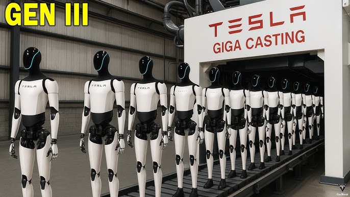 Just Happened at Giga Texas! Tesla Optimus Gen 3 Sells at $20K! Elon Musk  Reveals 5,000 Pre-Orders! - YouTube