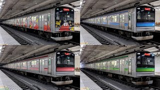 【205系の楽園  発車・到着シーン集】JR東日本 仙石線 陸前原ノ町駅