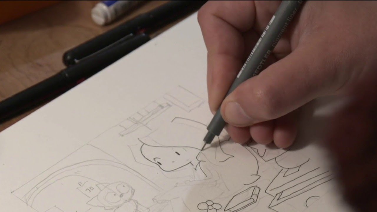 BD - Chez le papa de Lou