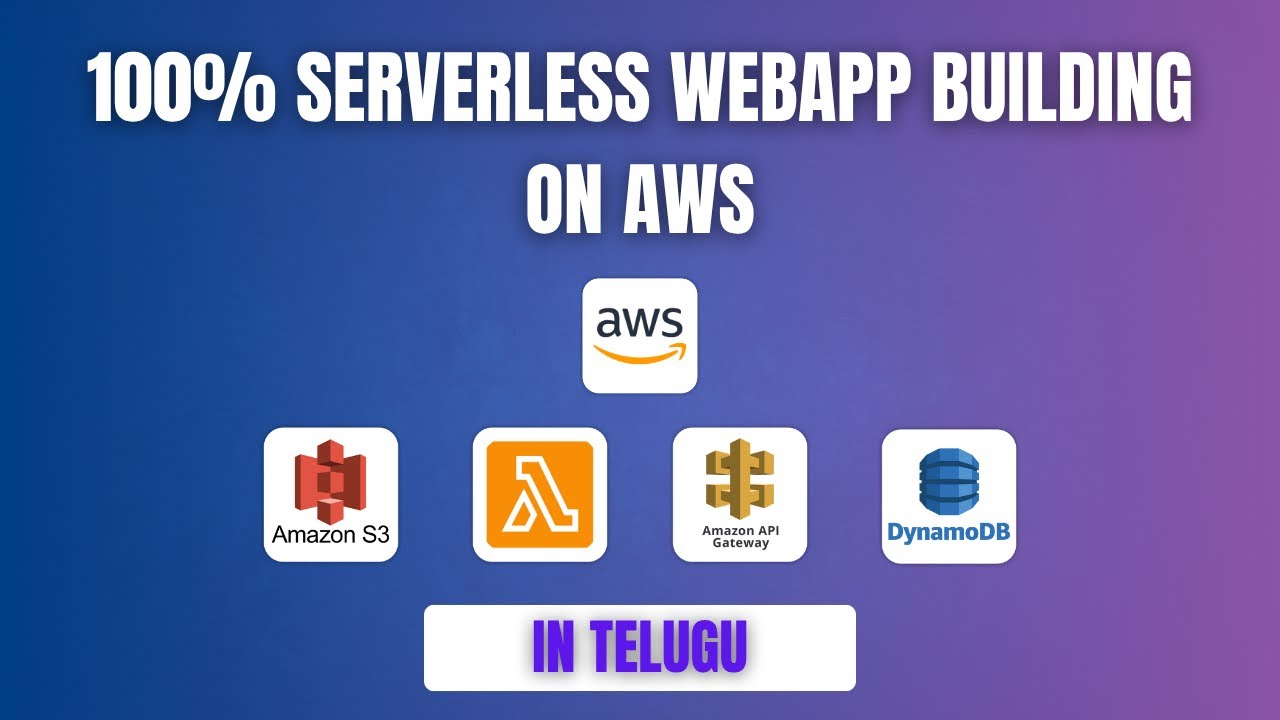 Job Application Serverless Web Application using AWS | AWS Projects ...