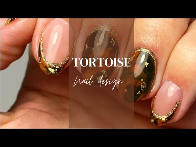 Tortoise Shell Nail Foils Tortoise Shell Nails Tortie Nails Nail Foils  Shell Nails Nail Stickers Nail Transfers Nail Art 