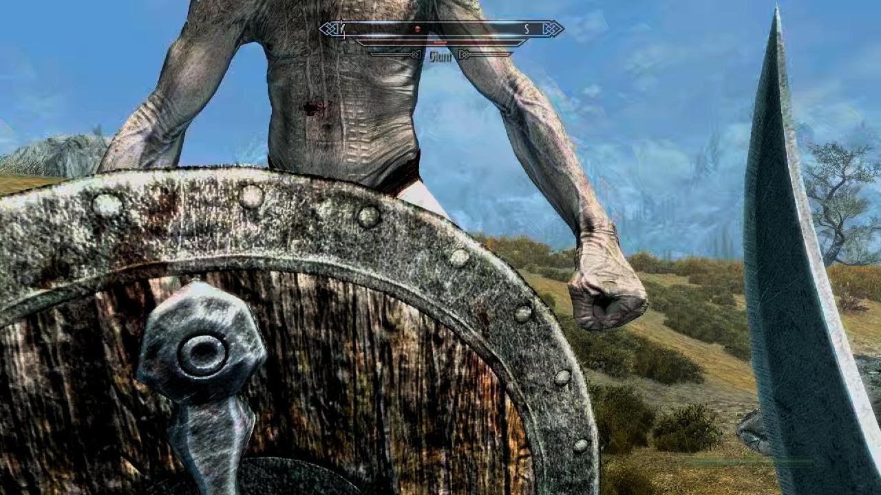 Skyrim giant slaying with Erik the Slayer 😎😎😎😎😎