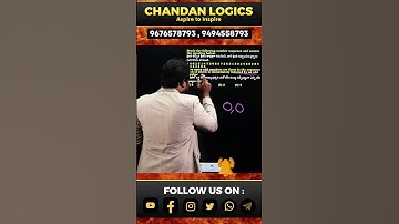 ALPHA NUMERIC SEQUENCE TEST  #reasoning #reasoningtricks #chandan_logics #chandan_venna_sir